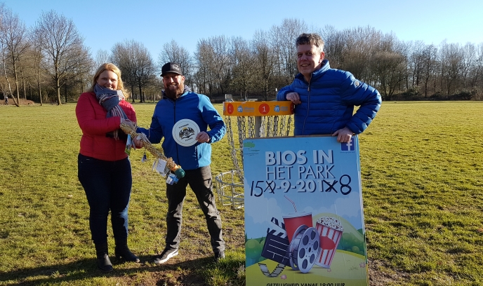 Citypark Flyers ontvangen estafettestok vrijwillige inzet