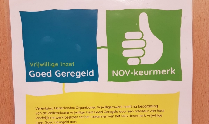 Stichting Welzijnswerk ontvangt Keurmerk Goed Geregeld