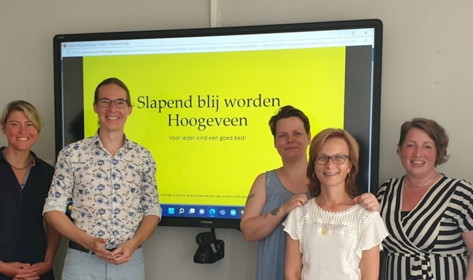 Gedeputeerde bezoekt project Slapend Blij Worden in Hoogeveen