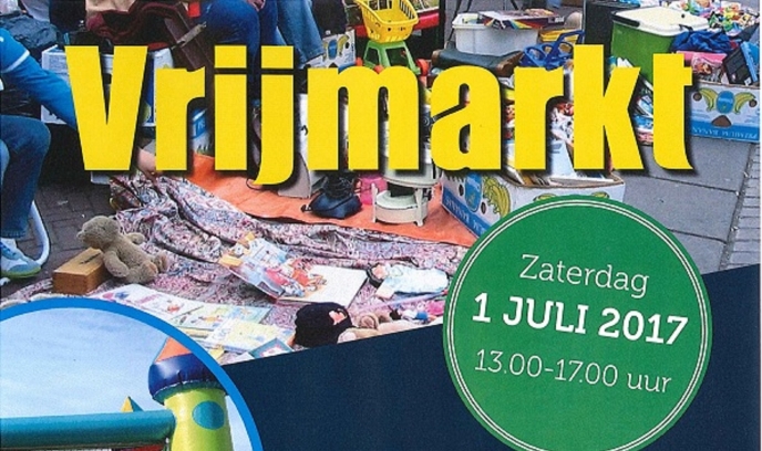 “Vrijmarkt de Vecht op 1 juli”