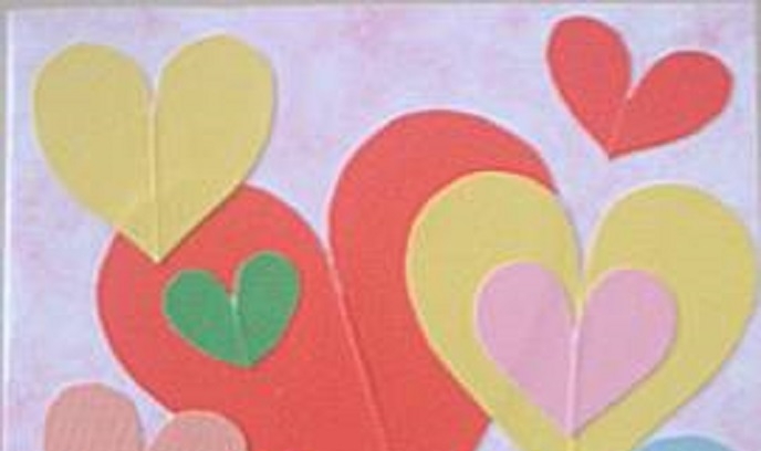 Valentijns knutselen bij Ontmoetingsplek Jonge Ouders op 14 februari