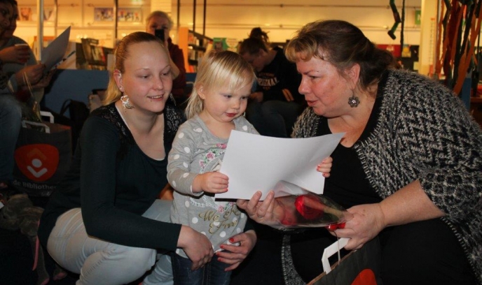 Diploma uitreiking Boekenbeer