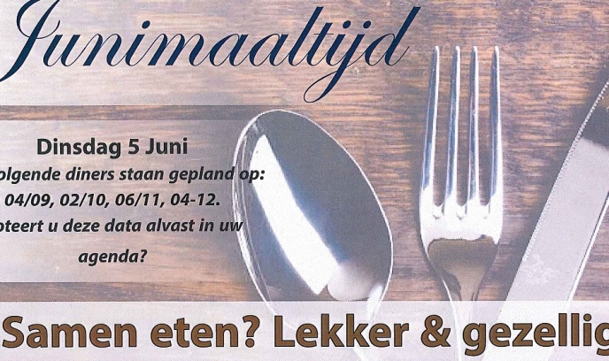 Samen eten? Lekker & gezellig!