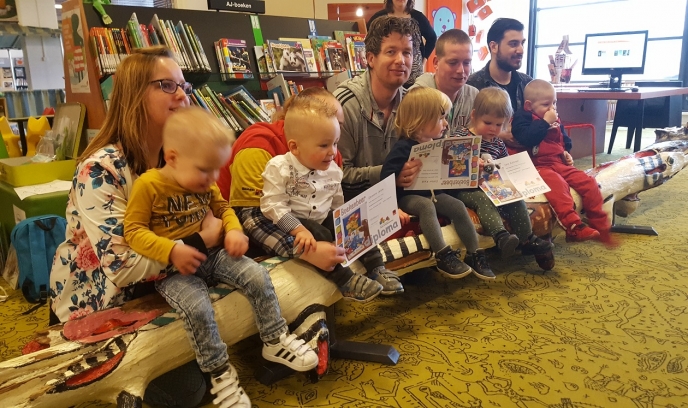 Diploma uitreiking Boekenbeer