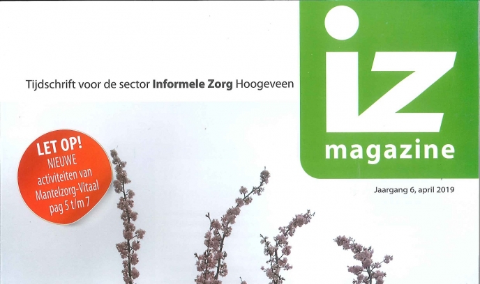 IZ magazine april is verschenen