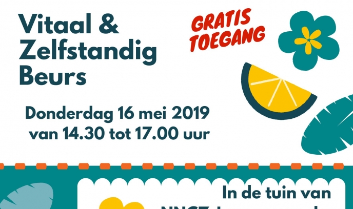 “Vitaal & Zelfstandig beurs op donderdag 16 mei”