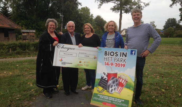 “Première film over Steenbergerpark tijdens Bios in het Park”