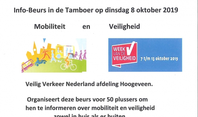 Info-Beurs Mobiliteit en Veiligheid op 8 oktober