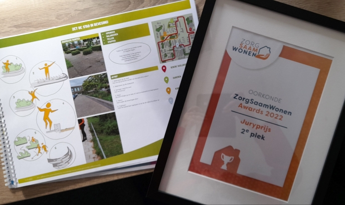 Beweegpad Hoogeveen wint tweede prijs